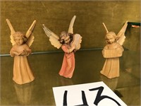 ANRI CARVED WOODEN ANGELS