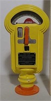 Yellow Miller parking meter/w key