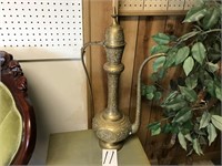TALL BRASS LONG SPOUTED PITCHER - UNIQUE