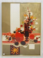 Signed And Numbered Lithograph, Still Life