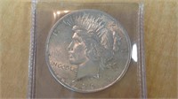 1 silver peace dollar, 1922