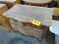 Vintage/Antique 3 Drawer Wood Chest