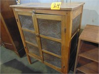 Vintage/Antique Metal and Wood Cabinet