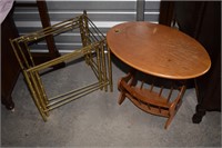 3 GLASS TOP TABLES & SIDE TABLE ! B-5