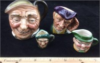 Set of 4 Royal Doulton Mugs