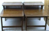 Two Lane mid-century modern end tables