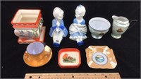 Assortment of Art Pottery and Porcelain
