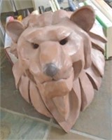 Clay Wall Lion