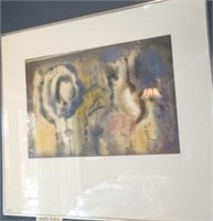 Jack Hamer Framed Watercolour