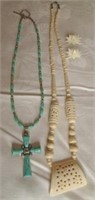 Ivory & Turquoise Necklaces