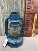 Blue Dietz N.Y.USA  lantern approx 13" tall