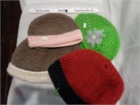Lot of Knitted Beanies / Toboggans