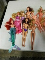 Miscellaneous collection Barbie dolls Mattel
