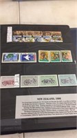 1986-1999 New Zealand canceled, and canceled and