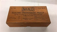 Vintage NA-ALD Electric Phonograph Pickup, new in