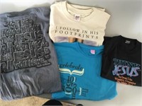 Four Christian T-Shirts