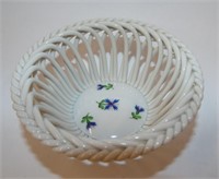 Herend Hungary Hand Painted Porcelain Bowl
