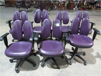 (qty - 7) Ergonomic Split Back Chairs-