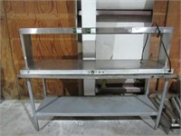 Stainless Steel Table and Hot Tray-