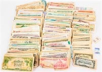 Coin Lot of Wolrd Paper Money, Currency
