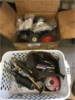 LOT AIR TOOLS & TOOLING, WIRE BRUSHES