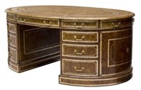 MAITLAND-SMITH LEATHER PARTNERS DESK