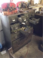 VERTICAL MILL TOOLS W/ CABINET