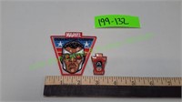 Funko Marvel Avengers Patch & Pin