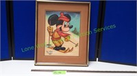 Mickey Mouse Pastel Painting by Dick Ruhl