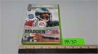 Xbox 360 NFL Madden 06 Game