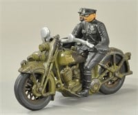 HUBLEY HARLEY DAVIDSON COP CYCLE WITH SIDECAR