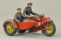 HUBLEY MOTORCYCLE WITH SIDECAR