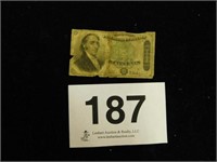 1860s Fractional Currency 50¢ note, very neat &