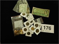 Canadian coin & paper collection 1892-1920