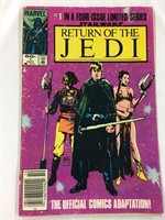 "STAR WARS, RETURN OF THE JEDI", NO. 1 IN A FOUR