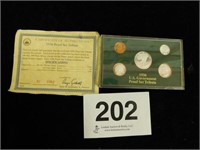 1936 U.S. Government Proof set Tribute in case
