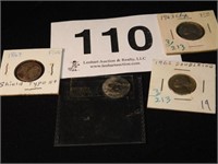 1869 Shield Nickel - 1962 & 1963 Jefferson