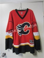 NHL Calgary Flames #1 Hiller Jersey L/XL