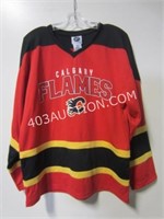 NHL Calgary Flames #1 Hiller Jersey L/XL