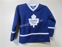 NHL Toronto Maple Leafs Kids Hockey Jersey SZ 4