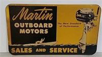 DST Martin Outboard Motor sign