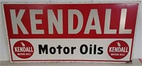 SST Kendall Motor Oil embossed sign