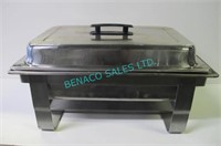 1X, S/S CHAFING DISH W/ LID- MISSING HANDLES