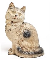 Vintage Hubley "Persian Cat" Cast Iron Door Stop