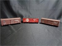 3 pc Lot of HO Scale Train Cars Lot # 4