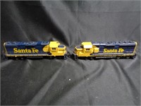 2 Santa Fe HO Scale Engines