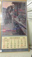 Remington 1903 December calendar