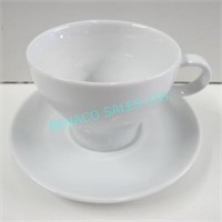 1 LOT, 18 SETS WALKURE WIDE TOP CUPS W/SAUCERS