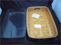 Longaberger Serving Tray Basket 10103