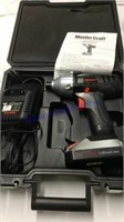 Master Craft cordless impact driver with charger